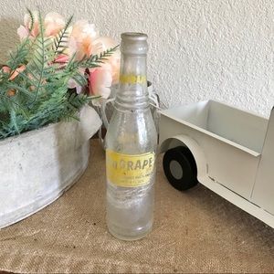 *SOLD* Rustic Farmhouse Glass Bottle